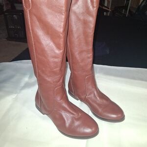 Forever 21 Chestnut Over the Knee Boots